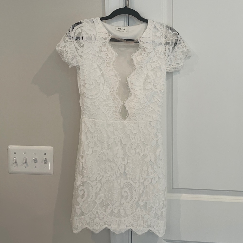 Vici Bodycon Dress - White